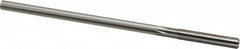 Made in USA - 0.271" High Speed Steel 6 Flute Chucking Reamer - Straight Flute, 1/4" Straight Shank, 1-1/2" Flute Length, 6" OAL - Makers Industrial Supply