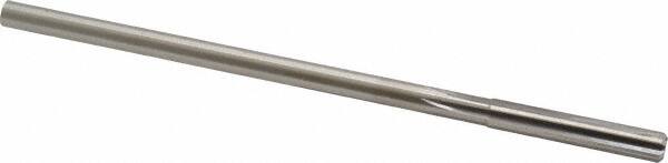 Made in USA - 0.2745" High Speed Steel 6 Flute Chucking Reamer - Straight Flute, 1/4" Straight Shank, 1-1/2" Flute Length, 6" OAL - Makers Industrial Supply