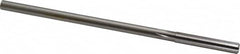 Made in USA - 0.275" High Speed Steel 6 Flute Chucking Reamer - Straight Flute, 1/4" Straight Shank, 1-1/2" Flute Length, 6" OAL - Makers Industrial Supply