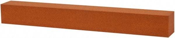 Norton - 6" Long x 3/4" Wide x 3/4" Thick, Aluminum Oxide Sharpening Stone - Square, Fine Grade - Makers Industrial Supply