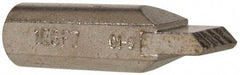 Norton - 1E-F, 7/16" Shank Diam Multi-Point Diamond Dresser - 3/8" Long x 5/16" Thick Head - Makers Industrial Supply