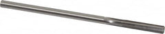 Made in USA - 19/64" High Speed Steel 6 Flute Chucking Reamer - Straight Flute, 0.2792" Straight Shank, 1-1/2" Flute Length, 6" OAL - Makers Industrial Supply