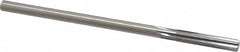 Made in USA - 0.298" High Speed Steel 6 Flute Chucking Reamer - Straight Flute, 0.2792" Straight Shank, 1-1/2" Flute Length, 6" OAL - Makers Industrial Supply