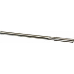 Made in USA - 0.317" High Speed Steel 6 Flute Chucking Reamer - Makers Industrial Supply