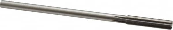 Made in USA - 0.322" High Speed Steel 6 Flute Chucking Reamer - Straight Flute, 0.2792" Straight Shank, 1-1/2" Flute Length, 6" OAL - Makers Industrial Supply