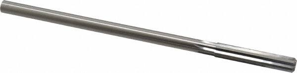 Made in USA - 0.347" High Speed Steel 6 Flute Chucking Reamer - Makers Industrial Supply