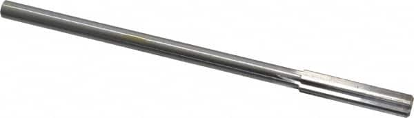 Made in USA - 0.389" High Speed Steel 6 Flute Chucking Reamer - Makers Industrial Supply