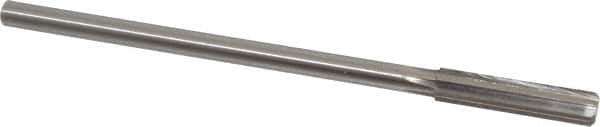 Made in USA - 0.393" High Speed Steel 6 Flute Chucking Reamer - Makers Industrial Supply