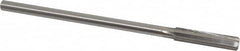 Made in USA - 0.393" High Speed Steel 6 Flute Chucking Reamer - Makers Industrial Supply