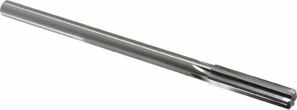 Made in USA - 0.418" High Speed Steel 6 Flute Chucking Reamer - Makers Industrial Supply