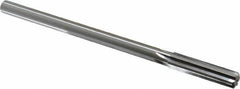 Made in USA - 0.418" High Speed Steel 6 Flute Chucking Reamer - Makers Industrial Supply