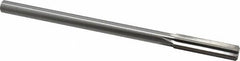 Made in USA - 0.434" High Speed Steel 6 Flute Chucking Reamer - Makers Industrial Supply