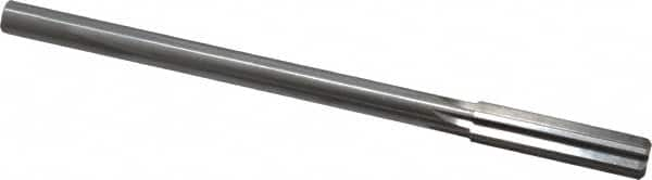 Made in USA - 0.449" High Speed Steel 6 Flute Chucking Reamer - Makers Industrial Supply