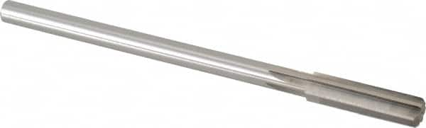 Made in USA - 0.46" High Speed Steel 6 Flute Chucking Reamer - Makers Industrial Supply