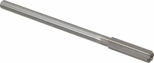 Made in USA - 0.466" High Speed Steel 6 Flute Chucking Reamer - Makers Industrial Supply