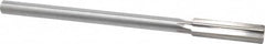 Made in USA - 0.55" High Speed Steel Chucking Reamer - Straight Flute, Straight Shank - Makers Industrial Supply