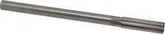 Made in USA - 0.651" High Speed Steel Chucking Reamer - Straight Flute, Straight Shank - Makers Industrial Supply