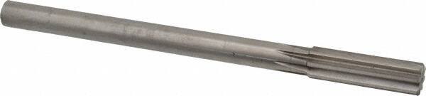 Made in USA - 0.655" High Speed Steel Chucking Reamer - Straight Flute, Straight Shank - Makers Industrial Supply