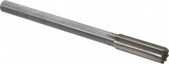 Made in USA - 0.767" High Speed Steel Chucking Reamer - Makers Industrial Supply