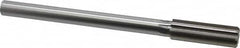 Made in USA - 0.811" High Speed Steel 8 Flute Chucking Reamer - Straight Flute, 5/8" Straight Shank, 2-1/2" Flute Length, 9-1/2" OAL - Makers Industrial Supply