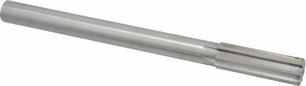 Made in USA - 0.861" High Speed Steel Chucking Reamer - Straight Flute, Straight Shank - Makers Industrial Supply