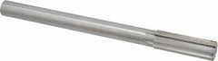 Made in USA - 0.861" High Speed Steel Chucking Reamer - Straight Flute, Straight Shank - Makers Industrial Supply