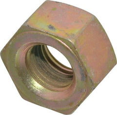 Value Collection - 3/4-10 UNC Steel Right Hand Heavy Hex Nut - 1-1/4" Across Flats, 47/64" High, Zinc Yellow Dichromate Finish - Makers Industrial Supply