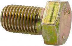 Made in North America - 3/8-24 UNF, 5/8" Length Under Head Hex Head Cap Screw - Makers Industrial Supply