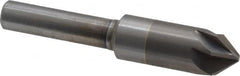 M.A. Ford - 3/8" Head Diam, 1/4" Shank Diam, 6 Flute 82° Solid Carbide Countersink - Makers Industrial Supply