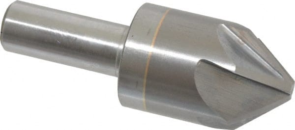 M.A. Ford - 1" Head Diam, 1/2" Shank Diam, 6 Flute 82° Solid Carbide Countersink - Makers Industrial Supply