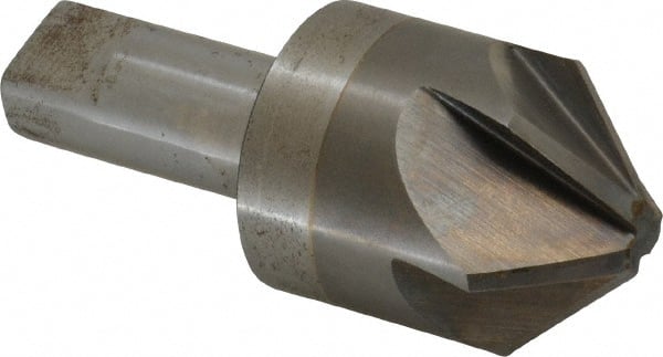 M.A. Ford - 1-1/2" Head Diam, 3/4" Shank Diam, 6 Flute 90° Solid Carbide Countersink - Makers Industrial Supply