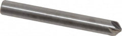 M.A. Ford - 1/4" Head Diam, 1/4" Shank Diam, 6 Flute 100° Solid Carbide Countersink - Makers Industrial Supply