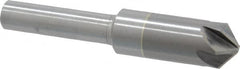 M.A. Ford - 3/8" Head Diam, 1/4" Shank Diam, 6 Flute 100° Solid Carbide Countersink - Makers Industrial Supply