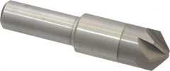 M.A. Ford - 1/2" Head Diam, 3/8" Shank Diam, 6 Flute 100° Solid Carbide Countersink - Makers Industrial Supply