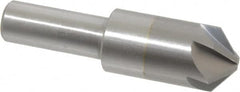 M.A. Ford - 3/4" Head Diam, 1/2" Shank Diam, 6 Flute 100° Solid Carbide Countersink - Makers Industrial Supply