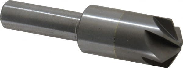 M.A. Ford - 5/8" Head Diam, 3/8" Shank Diam, 6 Flute 120° Solid Carbide Countersink - Makers Industrial Supply