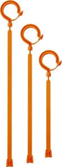 Ergodyne - 19.7" Tie Hook - Zip Tie Connection, Orange - Makers Industrial Supply