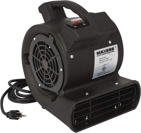 Maxess Climate Control Technologies - 5-3/4" Blade, Direct Drive, 1/15 hp, 300 CFM, Blower Fan - 2 Amps, 120 Volts, 1 Speed, Single Phase - Makers Industrial Supply