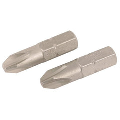 Phillips Insert Bit On 5/16″ Drive #2 × 32mm (2 Bit Pack) - Makers Industrial Supply