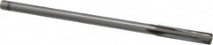 Made in USA - 5/16" Carbide-Tipped 4 Flute Chucking Reamer - Straight Flute, 9/32" Straight Shank, 1-1/2" Flute Length, 6" OAL - Makers Industrial Supply