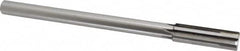 Made in USA - 11/16" Carbide-Tipped 6 Flute Chucking Reamer - Straight Flute, 9/16" Straight Shank, 2-1/4" Flute Length, 9" OAL - Makers Industrial Supply