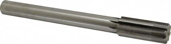 Made in USA - 1-1/4" Carbide-Tipped 8 Flute Chucking Reamer - Makers Industrial Supply