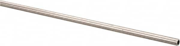 Made in USA - 6' Long, 1/4" OD, 6061-T6 Aluminum Tube - 0.035" Wall Thickness - Makers Industrial Supply