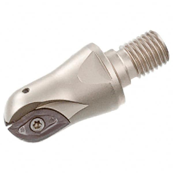 Iscar - 1-1/4" Cut Diam, 1.024" Max Depth of Cut, 3.071" OAL, Indexable Ball Nose End Mill - 2.087" Head Length, M16 Modular Connection, BCM-M Toolholder, BCR... Insert - Makers Industrial Supply