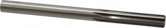 Made in USA - 25/64" High Speed Steel 6 Flute Chucking Reamer - Straight Flute, 25/64" Straight Shank, 1-3/4" Flute Length, 5-1/8" OAL - Makers Industrial Supply