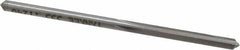 Made in USA - 0.124" High Speed Steel 4 Flute Chucking Reamer - Makers Industrial Supply