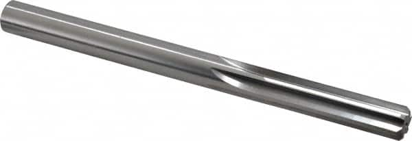 Made in USA - 0.437" High Speed Steel 6 Flute Dowel Pin Chucking Reamer - Makers Industrial Supply