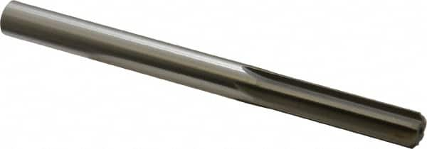 Made in USA - 0.498" High Speed Steel 6 Flute Dowel Pin Chucking Reamer - Makers Industrial Supply