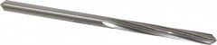 Chucking Reamer: 0.1695″ Dia, 3-1/4″ OAL, 1-1/8″ Flute Length, Straight Shank, High Speed Steel 6 Flute, RH