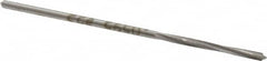 Chucking Reamer: 0.0595″ Dia, 1-7/8″ OAL, 1/2″ Flute Length, Straight Shank, High Speed Steel 4 Flute, RH